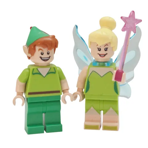 Lego Disney 100 Minifigures Peter Pan & Tinkerbell Neverland Cartoon Characters