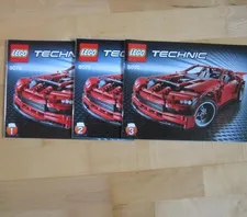 Lego Technic 8090 Part 1-3 Part 1-3 Instructions Instruction