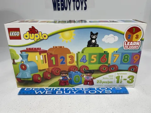 LEGO DUPLO Number Train 10847 Set 23pcs Learn to Count Age 1½-3