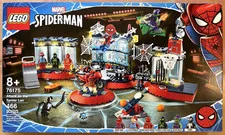 New LEGO Marvel Spider-Man: Attack on the Spider Lair (76175) Retired, Sealed