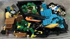 Miscellaneous Lego Pieces + Manuals - Including Lego City & Minecraft