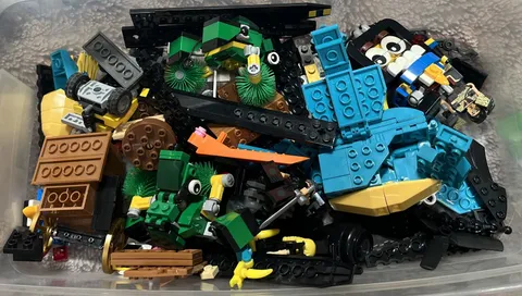 Miscellaneous Lego Pieces + Manuals - Including Lego City & Minecraft