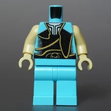 Lego Star Wars TCS Captain Tarpals Minifigure Torso & Legs Custom Printed Saga