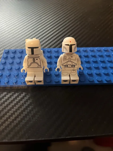 LEGO Star Wars White Boba Fett lot