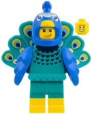 LEGO [No Color/Any Color] Peacock Costume Fan, Series 28 (Minifigure Only withou