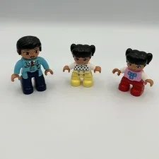 3 Lego Duplo Replacement Figures - Excellent Condition Lego Set