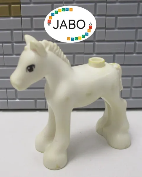 (O 15 / 2 / 11) Lego Friends Foal Baby Horse Equestrian Pony Farm