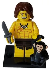 LEGO 8831-10 Collectible Mini Figure Series 7 Jungle Boy col106 2012