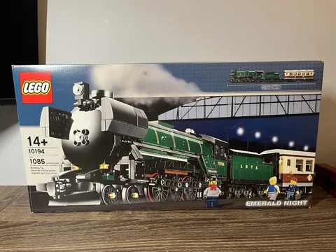 LEGO 10194 Emerald Night MISB NEW GOOD Eisenbahn RC Train Creator Expert Rare
