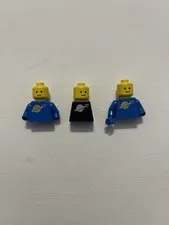 LEGO Black & Blue Astronauts Parts.