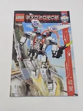 Lego 7700 Exo-Force Stealth Hunter Authentic *Instruction Manual/Booklet Only*