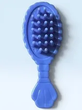 Vintage 1982 Mattel Dream Date Barbie BLUE Brush Replacement Mini Bratz