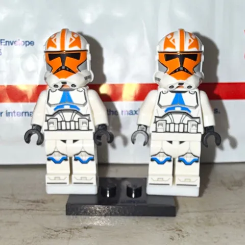 LEGO Star Wars Clone Trooper Minifigures Lot of 2 SW1276