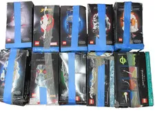 LOT 10 Sets LEGO StarLords Kylo Ren Captain Rex Jango Fett Helmet Spiderman Mask