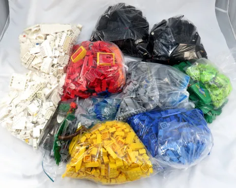 Mixed Lot of Legos Sorted by Color - over 10 pounds