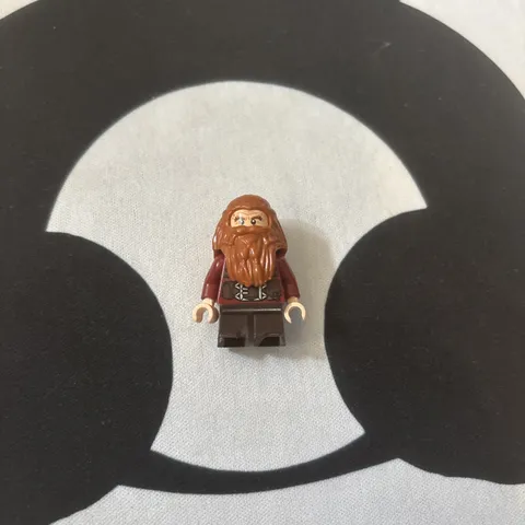 Lego Official Lord Of The Rings LOR055 Gloin Dwarf Minifigure Double Headed