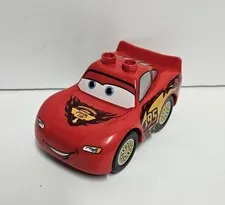 Lego Duplo Pixar Cars Lightning Mcqueen Piston Cup #95 Radiator Springs Red Car