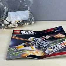LEGO Star Wars: Y-Wing Fighter (7658) Complete W/Minifigs & Manual no box