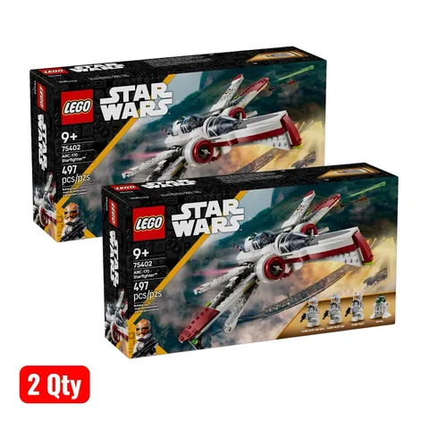 2X LEGO Star Wars ARC-170 Starfighter Building Set 75402 New Sealed