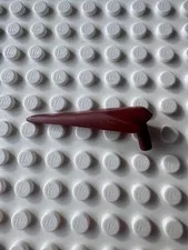 LEGO Dinosaur Jaw Lower Pteranodon with Pin Flexible Plastic 98087 Reddish Brown