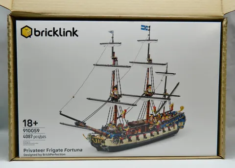 NEW Lego Bricklink #910059 PRIVATEER FRIGATE FORTUNA, Designer Program series 7