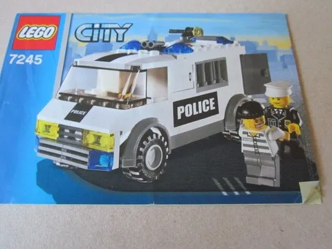Lego City Building Instructions Instruction 7245