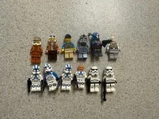 Lego 12 Star Wars Figurines with other cartoons. Lego Piece Lot #1