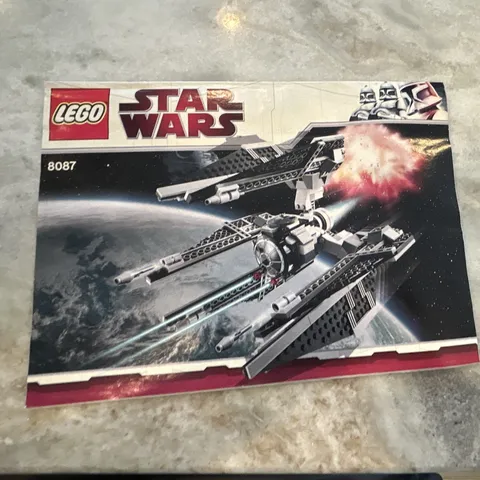 LEGO Star Wars 8087 TIE Defender Instruction Manual Booklet, English Illustrated