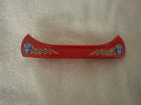 Lego Red Islanders Pattern Minifigure Canoe Boat