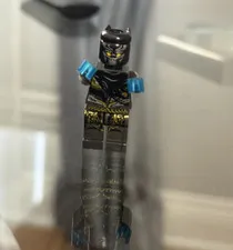 LEGO Minifigure Custom Black Panther Electric Hands