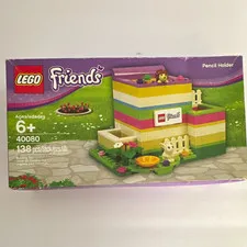 LEGO Friends 40080 Friends Pencil Holder Set 138 Pieces Ages 6+ (Box)
