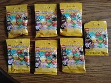 7 LEGO 2 Minifigures Mystery Packs Series 23 (71034) RETIRED MFR NEW SEALED RARE