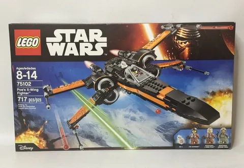 LEGO Star Wars The Force Awakens Poe's X-Wing Fighter 75102 FACTORY SEALED