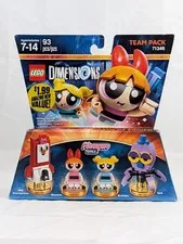 LEGO Dimensions Powerpuff Girls Lot 71346 71343 Blossom Bubbles Buttercup Sealed