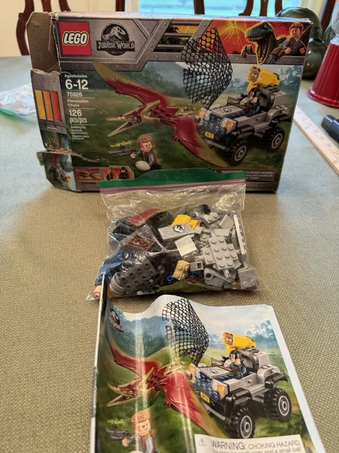 Lego 75926 Jurassic World Sets Gallimimus Trap Pteranodon Chase **READ**