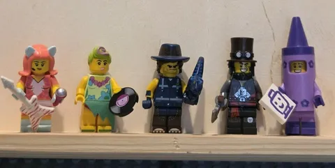 The LEGO Movie 2 Series Minifigures 71023 Lot Of 5
