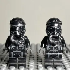 LEGO Star Wars First Order TIE Pilot Minifigure (75194 75272) sw0902 Lot Of 2 3i
