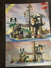 Lego Pirates Forbidden Island (6270) Instruction Booklet Only
