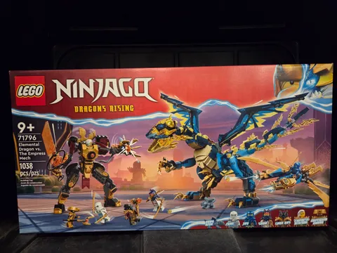LEGO 71796 - Ninjago: Elemental Dragon vs The Empress Mech - Brand New!