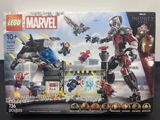 LEGO Marvel Captain America Civil War Battle 76314 Infinity Saga Set New