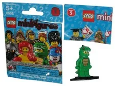 LEGO Series 5 Green Lizard Man (2011) MiniFigure Toy Figure