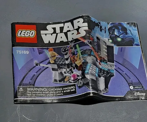 Lego 75169 Star Wars DUEL ON NABOO - INSTRUCTION MANUAL ONLY