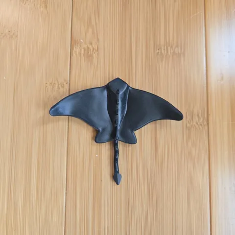 LEGO Vintage Black Manta Ray 30084 Minifigure Sea Creature Aquazone 1997