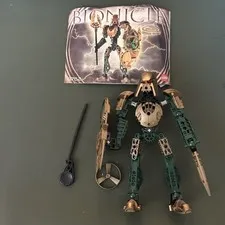 LEGO BIONICLE 8762 Toa Iruini Special Edition w/ Instructions & Spinner Disc