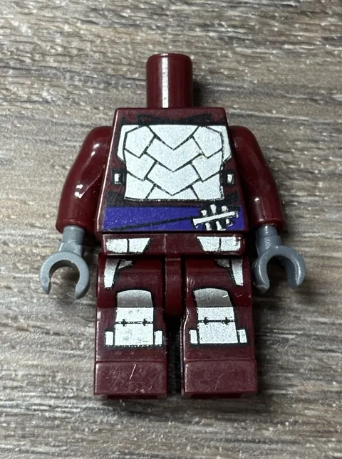 Lego Teenage Mutant Ninja Turtles Shredder Minifigure tnt020 79101 - TORSO LEGS