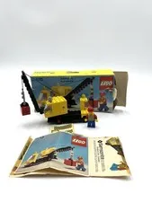 Lego Legoland: Road Crane #670 - Complete Set W/Instructions And Box - READ!