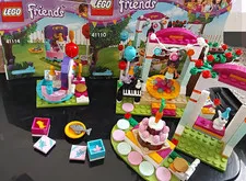 LEGO Friends 41110 41114 Birthday Party Complete Set 191 pcs w/ Bunny