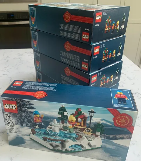 LEGO 40416 Ice Skating Rink, NISB!