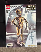 LEGO Technic Star Wars C-3PO 8007 Vintage 339pc Box Set 2001