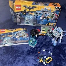 LEGO Batman Movie 70901 Mr. Freeze Ice Attack Near Complete w/ Minifigs Manual
